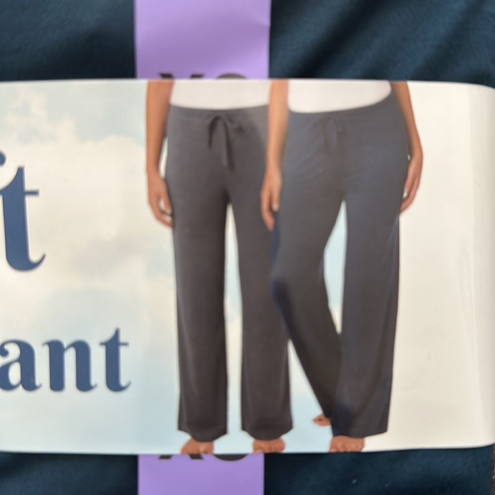 Soft sleep pants 2 pack size xs color char/ moon ocn